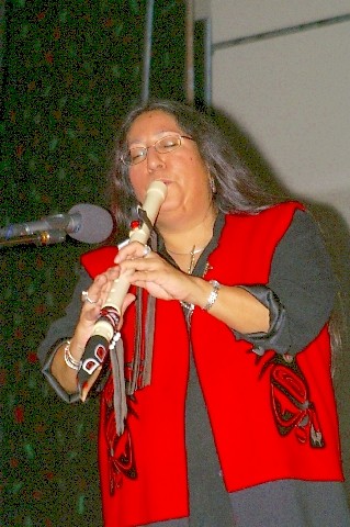 Native Flute Player - Mary Youngblood